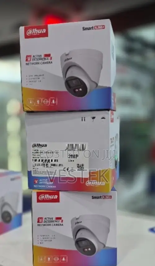 IP Dahua 2MP Active Deterrence Network Turret Camera Two Way Talk