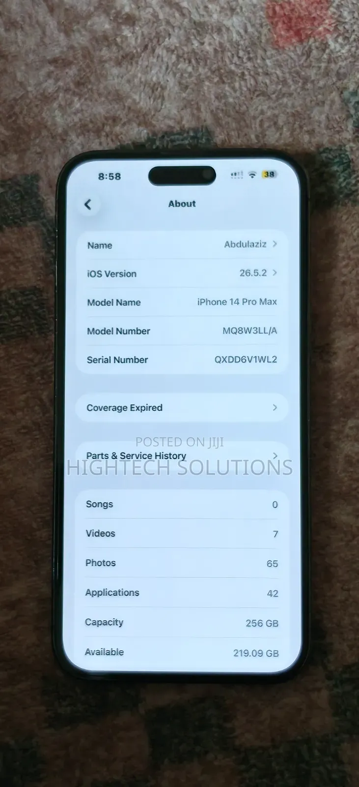 Apple iPhone 14 Pro Max 256 GB Purple