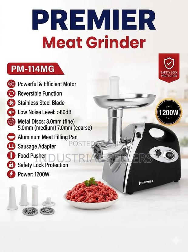 1200w Premier Meat Grinder /Mincer