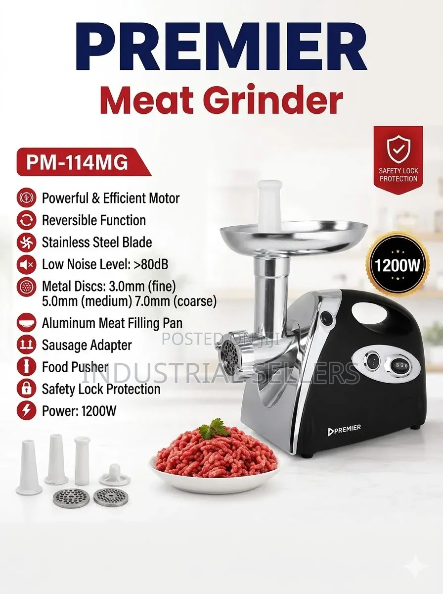 1200w Premier Meat Grinder /Mincer