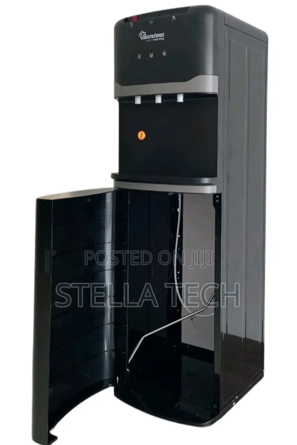 Ramtons 3 Tap Bottom Load Dispenser Black - Rm/756