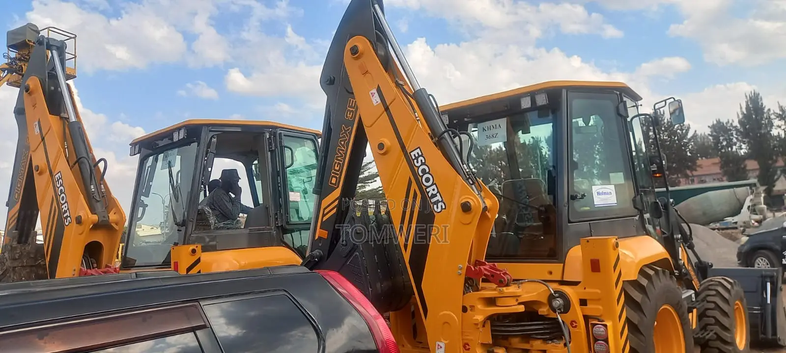 Backhoe for Hire in Machakos Konza Kyumvi