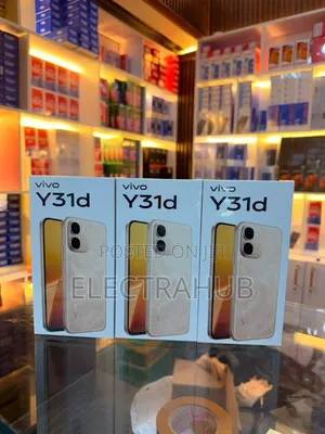 New Vivo Y31d 256 GB Black