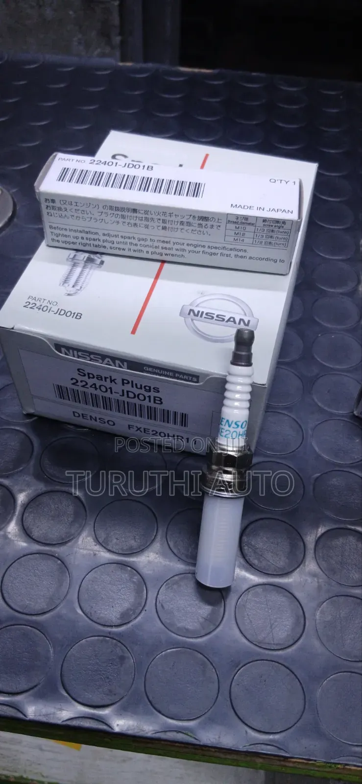Nissan Spark Plugs Size 14 FXE20HR11