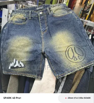 Quality Casual Denim Designer Jorts Short Available and Unisex