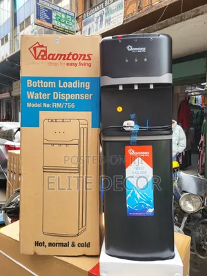 Ramtons RM/756 3 Tap Bottom Load Water Dispenser – Black