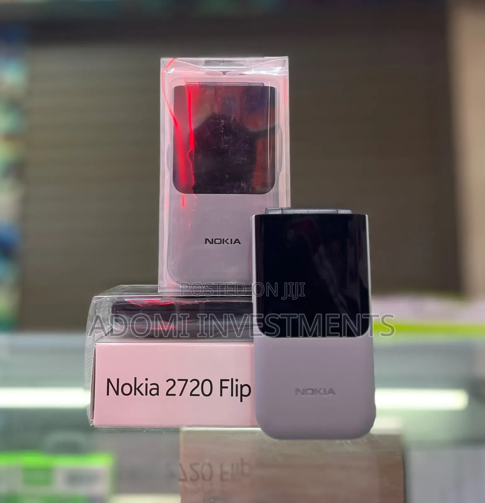 New Nokia 2720 Flip 512 GB Gray