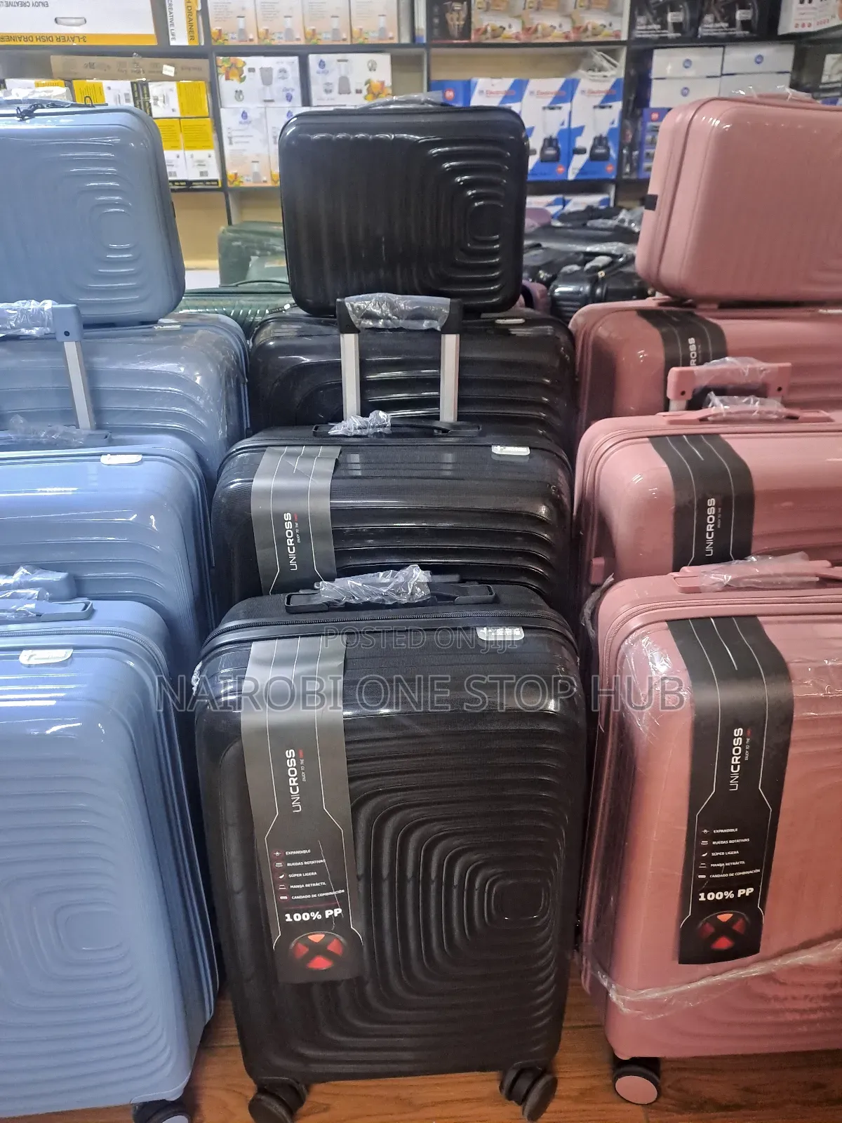 4 in 1 Suitcase Multi-Colours