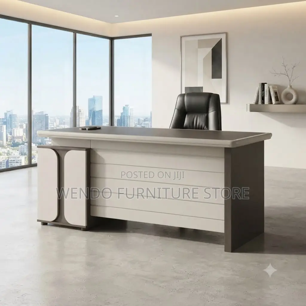 Office Desk; 1.4 Meters Executive Pneumatic Home Office Desk