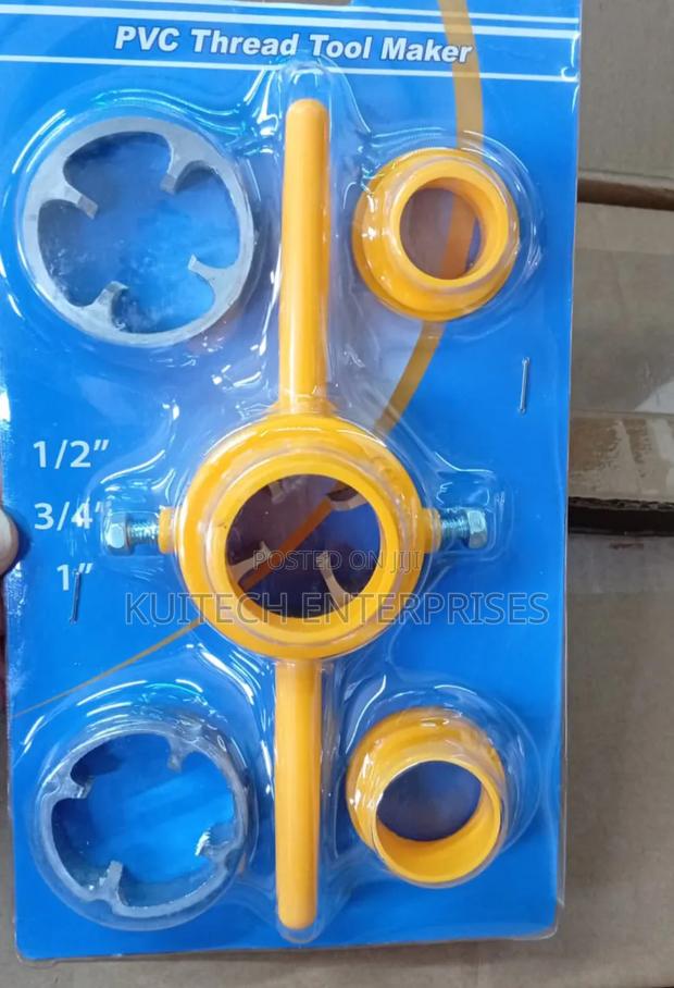 PVC Pipe Threader Tool Maker Set1⁄2 to 1"