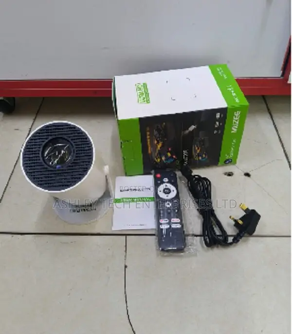 HY300 Portable Smart Projector – 180° Rotatable Home Cinema