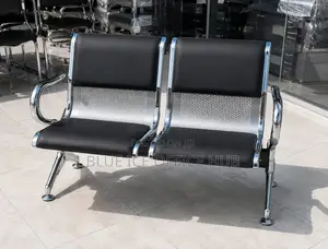 2-Seater Office Waiting Bench - Strong Durable Bench