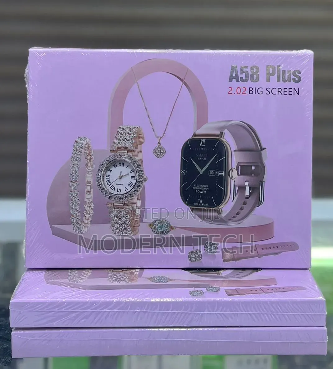 A58 Plus 2.01" Bluetooth Calling Smartwatch –