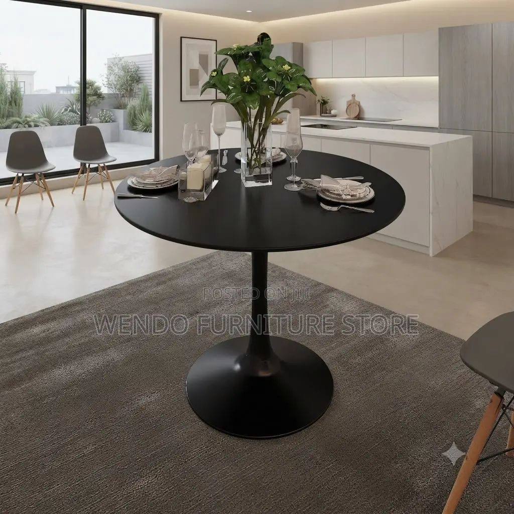 Coffee Table; Round Marble Home Office Perfect Coffee Table
