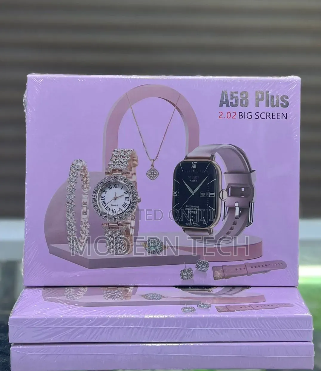 A58 Plus HD Bluetooth Calling Smart Watch