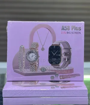 A58 Plus HD Bluetooth Calling Smart Watch