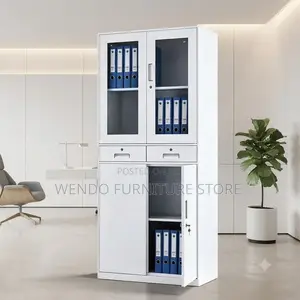 Office Cabinet; Steel Home Office Steel Two Doors Files Store Cabinet