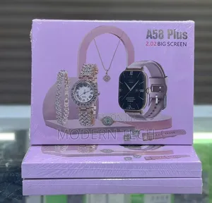 A58 Plus Smart Fitness Watch – Bluetooth Calling Long Battery Life