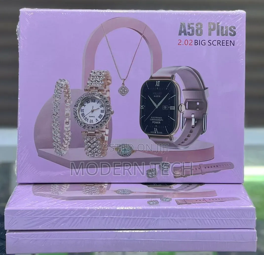 A58 Plus Smart Fitness Watch – Bluetooth Calling Long Battery Life