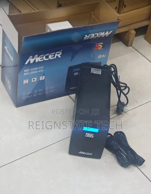 Mecer 1KVA 1000VA Line Interactive UPS With LED Display