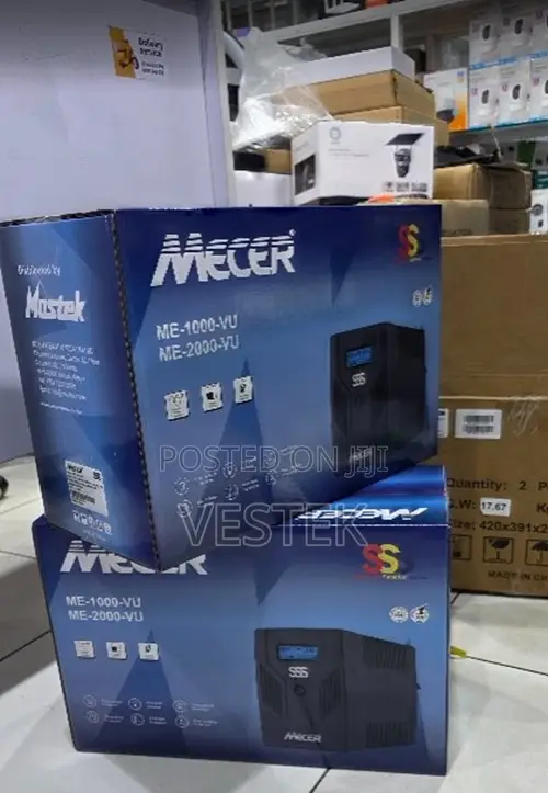 Mecer 1000VA UPS With Automatic Voltage Regulation