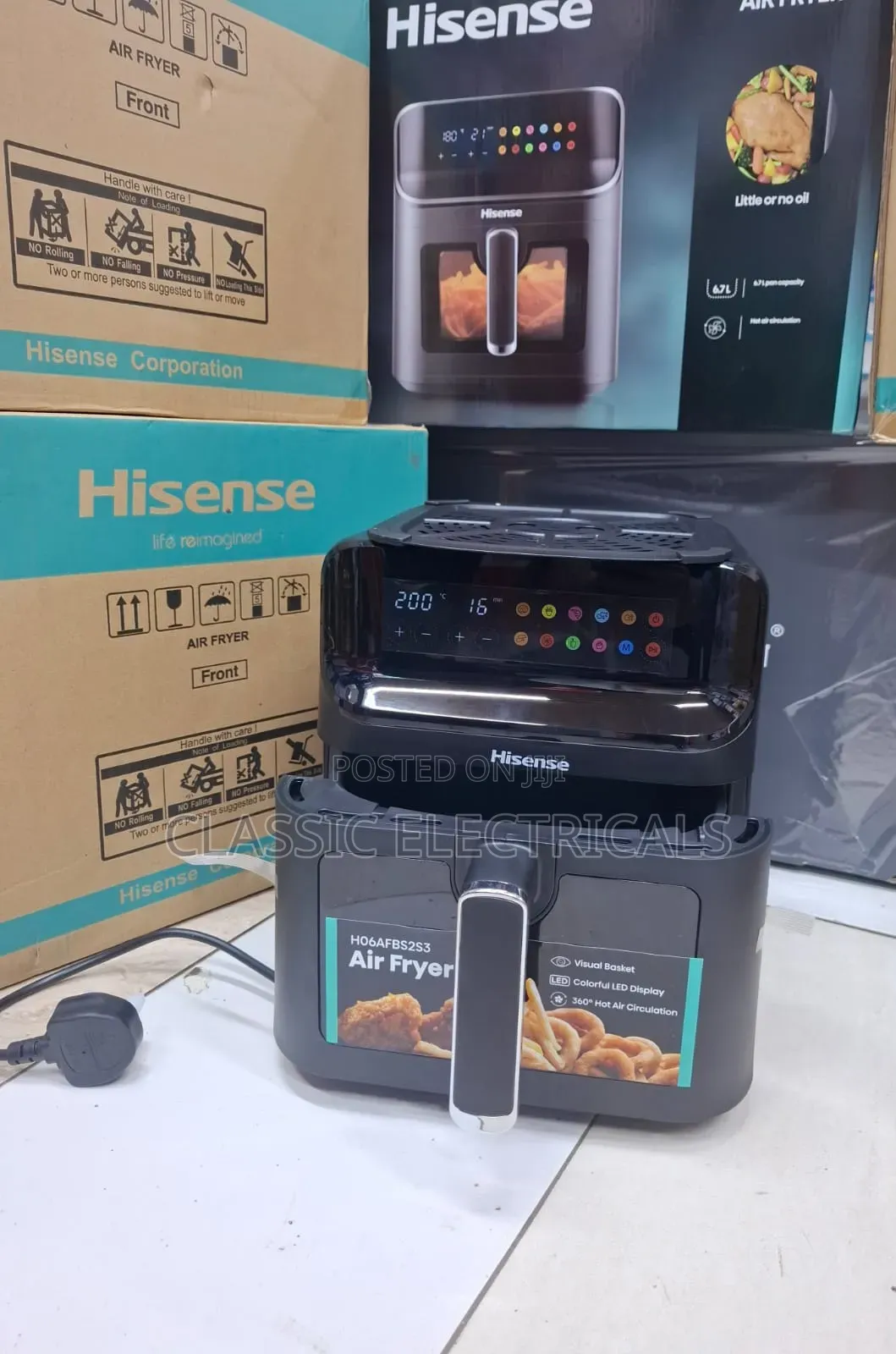 Hisense Airfryer 6.7 Litres