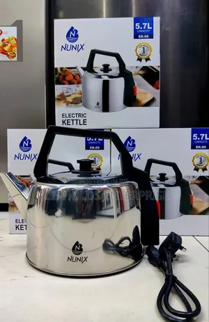 Nunix 5.7 Litres Electric Water Kettle - Stainless Steel
