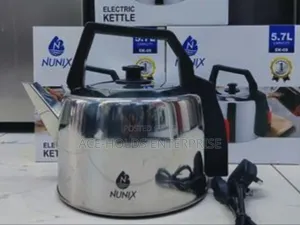 Nunix 5.7 Litres Electric Water Kettle - Stainless Steel