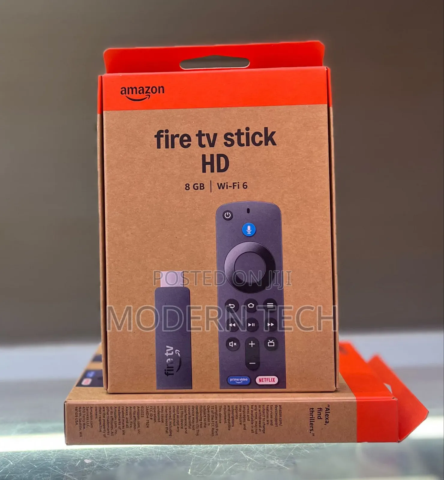 Fire TV Stick HD Smart TV Dongle – Wi-Fi Streaming Device