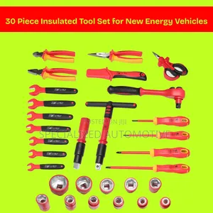 30 Piece Insulated Tool Set for Electric and Hybrid Vehicles