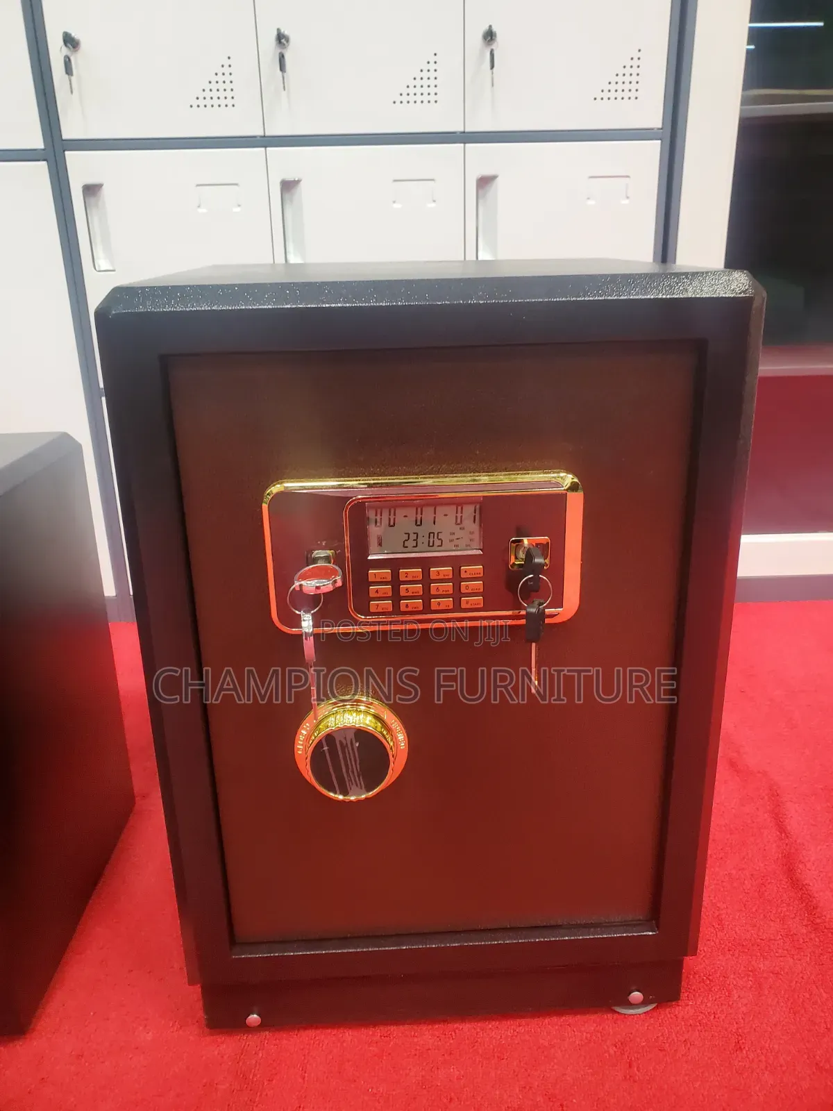 60Kgs Brown Fireproof Safe