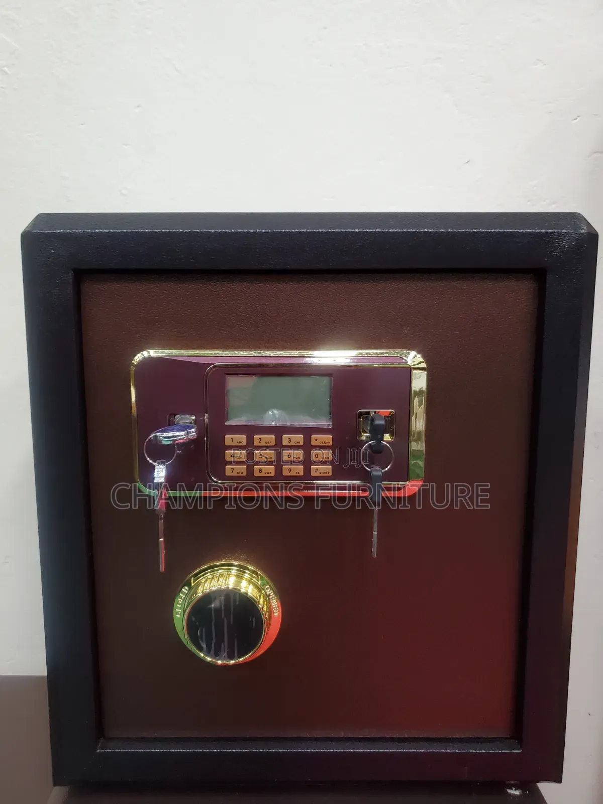60Kgs Brown Fireproof Safe
