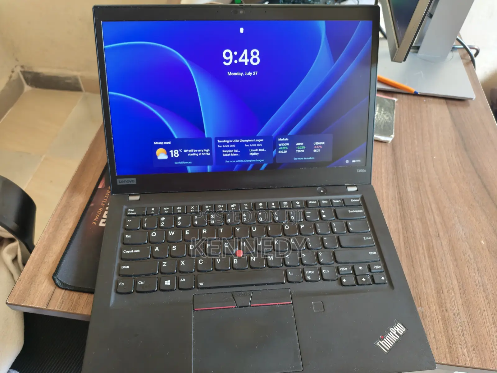 Laptop Lenovo ThinkPad T490s 8GB Intel Core i7 SSD 256GB