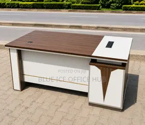 Premium Office Executive Desk With Cable Management Section