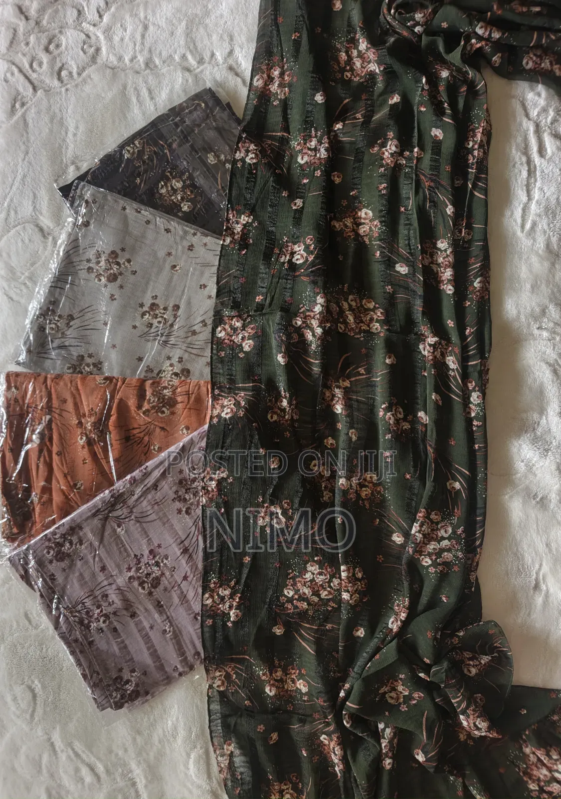 Flower Chiffon Hijabs