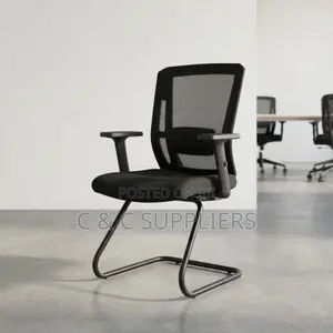 Orthopedic Visitor's Chair With Adjustable Arms