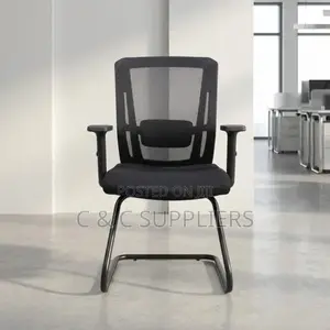 Orthopedic Visitor's Chair With Adjustable Arms