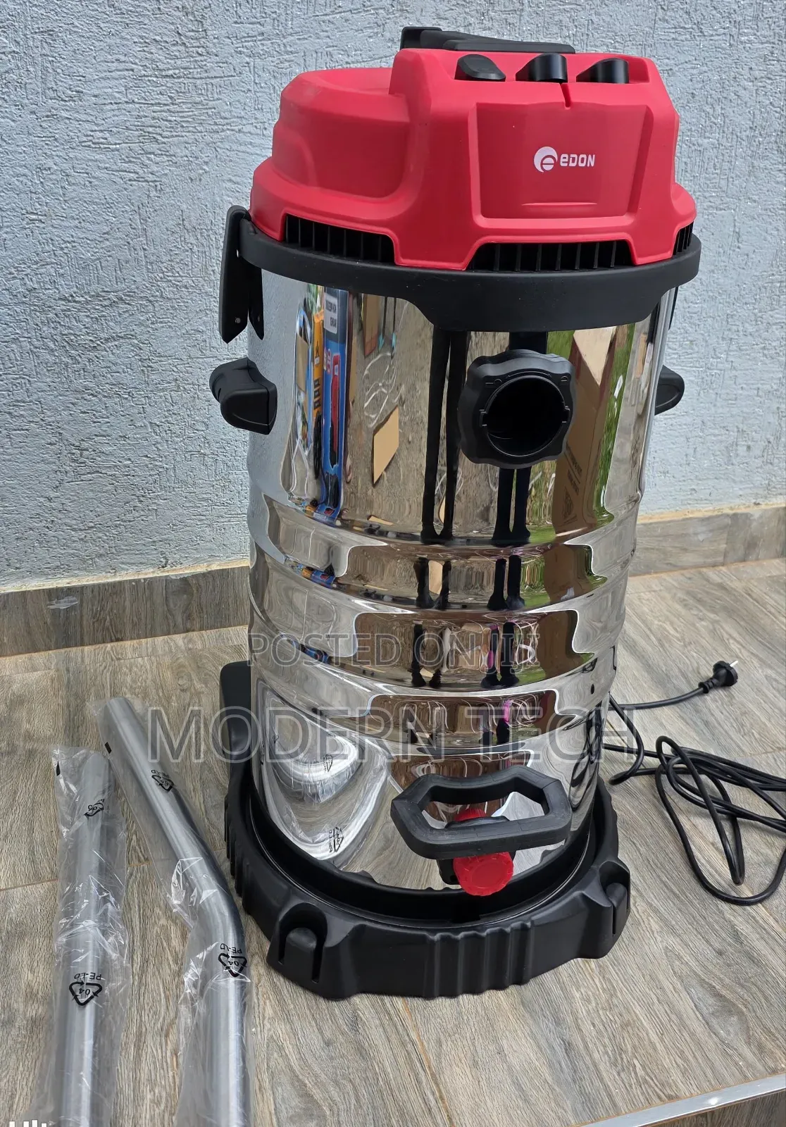 Edon 80L Heavy-Duty Vacuum Cleaner – Commercial Wet Dry Cleaning