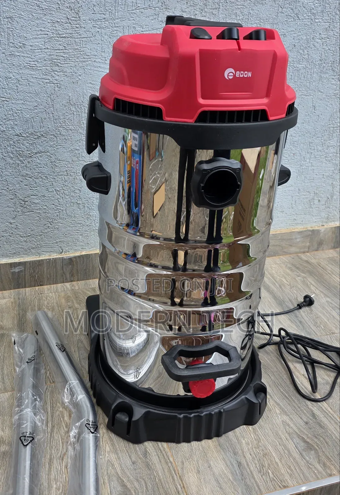 Edon 80L Heavy-Duty Vacuum Cleaner – Commercial Wet Dry Cleaning