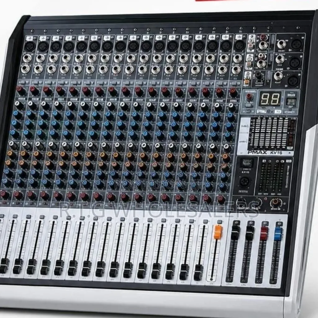 Premier PMAX KV16 Pro 16-Channel Powered Mixer