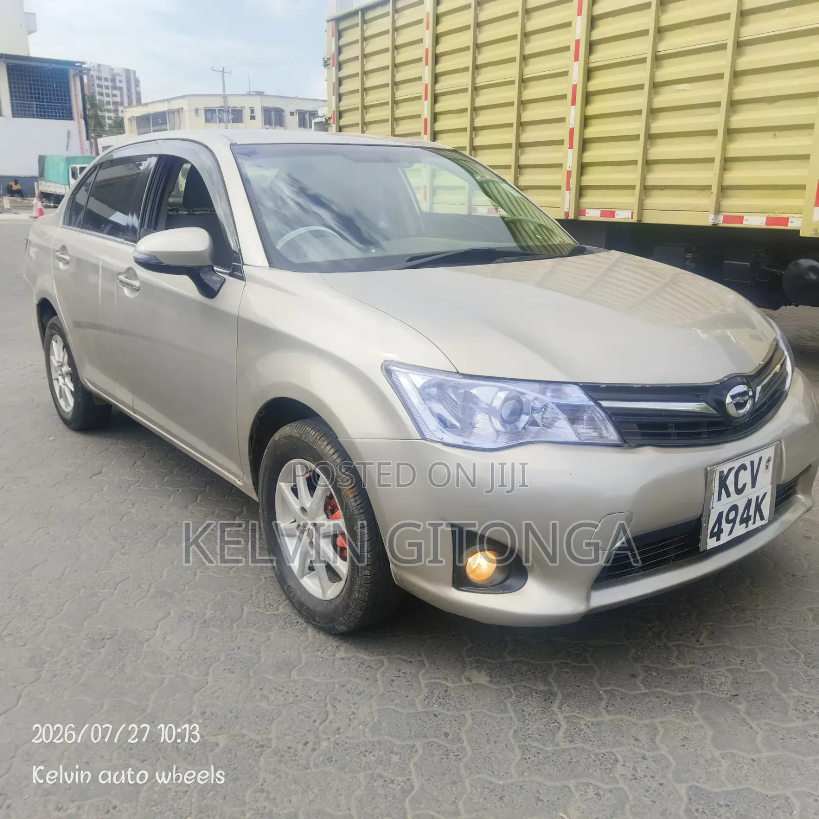Toyota Axio 2013 Gold