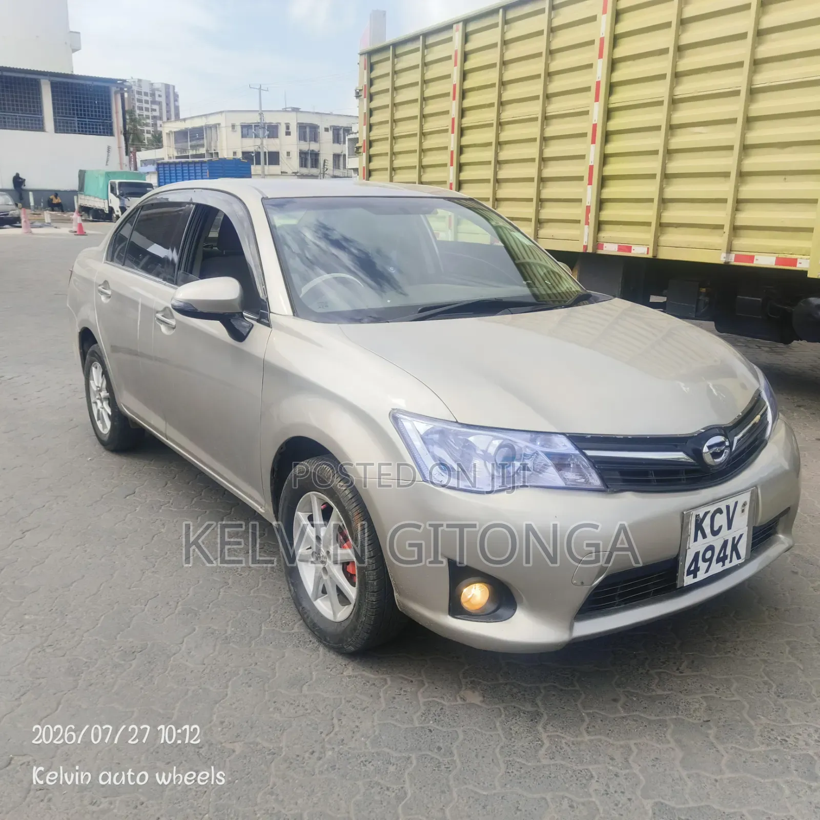 Toyota Axio 2013 Gold