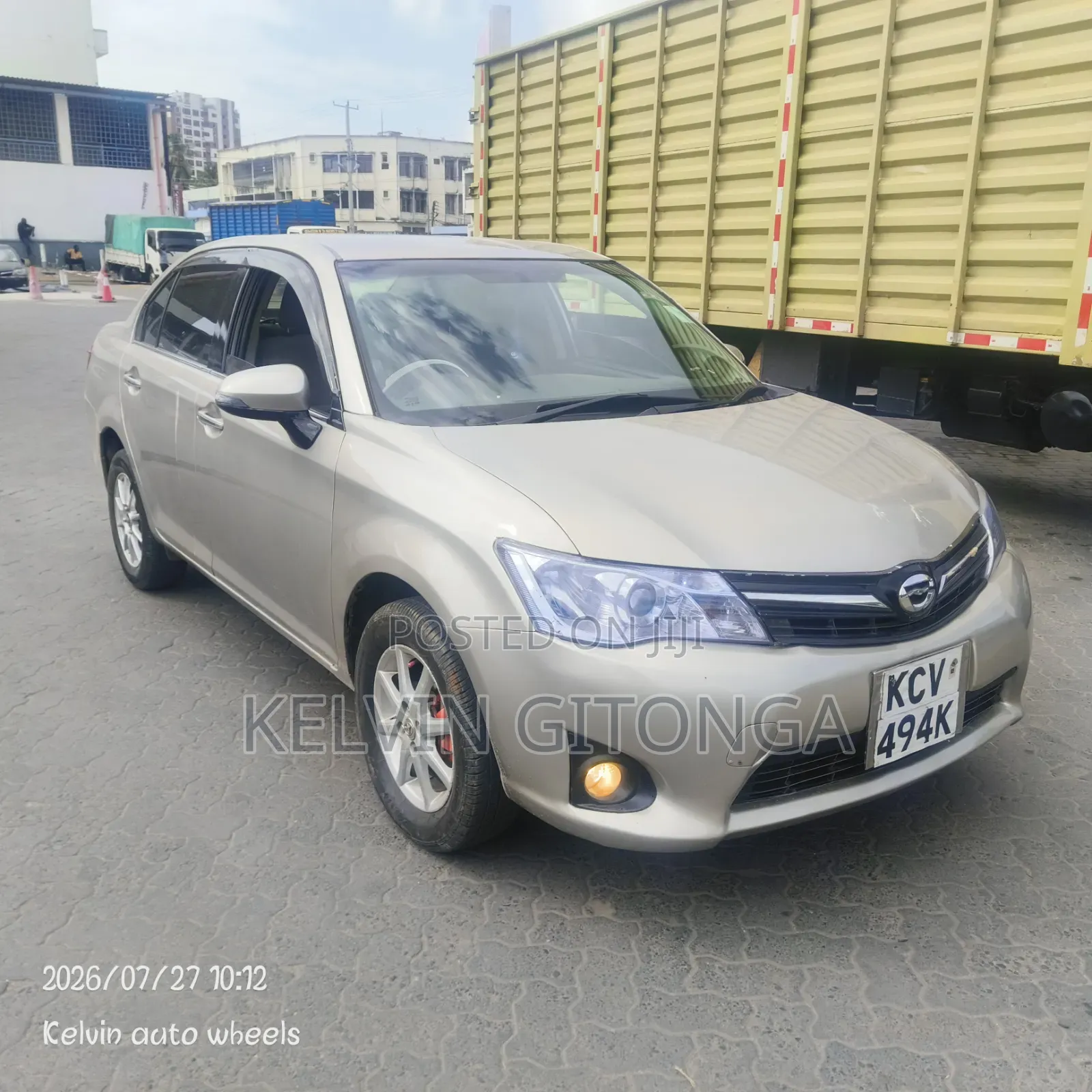 Toyota Axio 2013 Gold