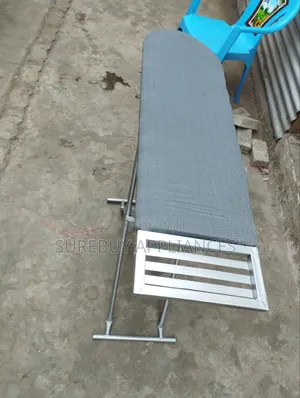 Metallic Ironing Board - Durable, Foldable and Adjustable