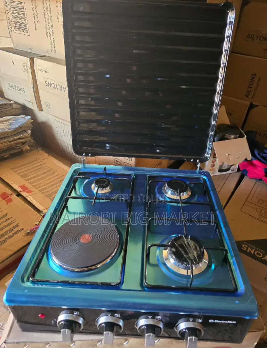 Electromate 3+1 Gas Cooker