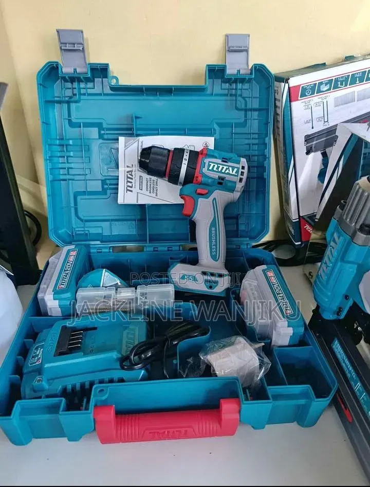 High Quality Total Brushless Cordless Impact Drill 20v