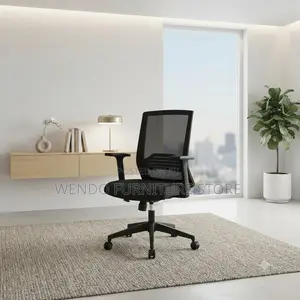 Office Chairs; Office Mesh Chairs With Fabric Cushion Rest