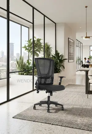 Office Chairs; Office Mesh Chairs With Fabric Cushion Rest