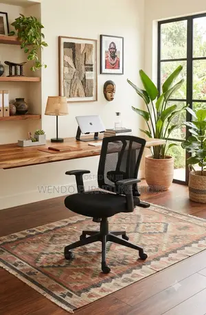 Office Chairs; Office Mesh Chairs With Fabric Cushion Rest