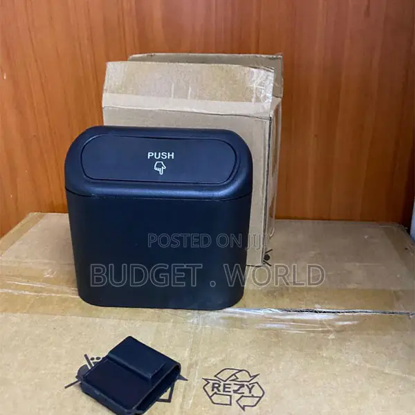 Leakproof Mini Car Trash Bin for Cup Holder Door Pocket
